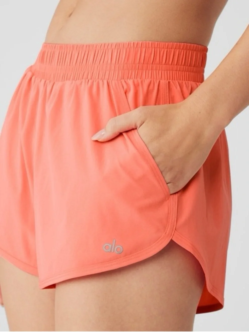 ALO yoga Ivy League dolphin shorts